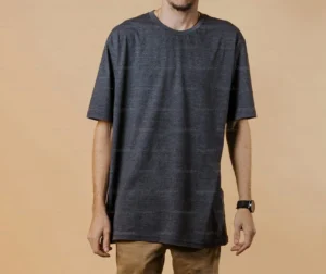 T-shirt oversize homme – Style streetwear décontracté